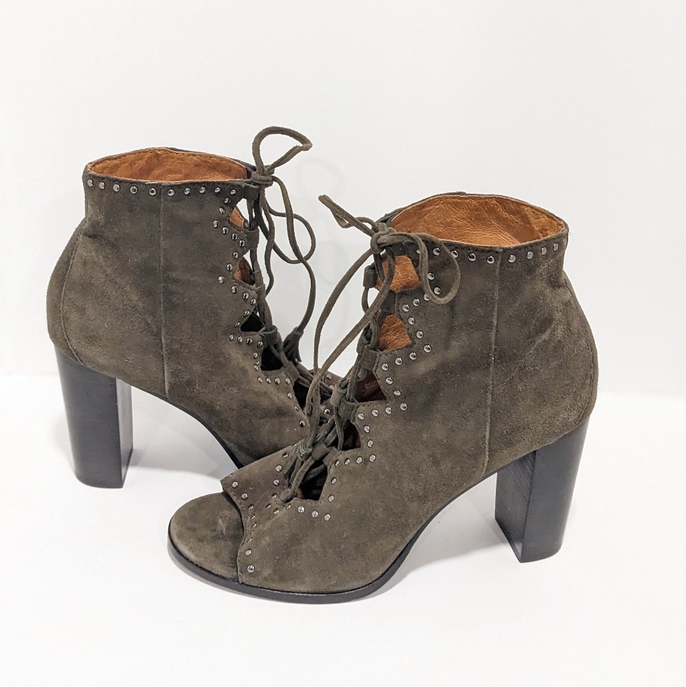 Frye Gabby Ghillie Stud Booties